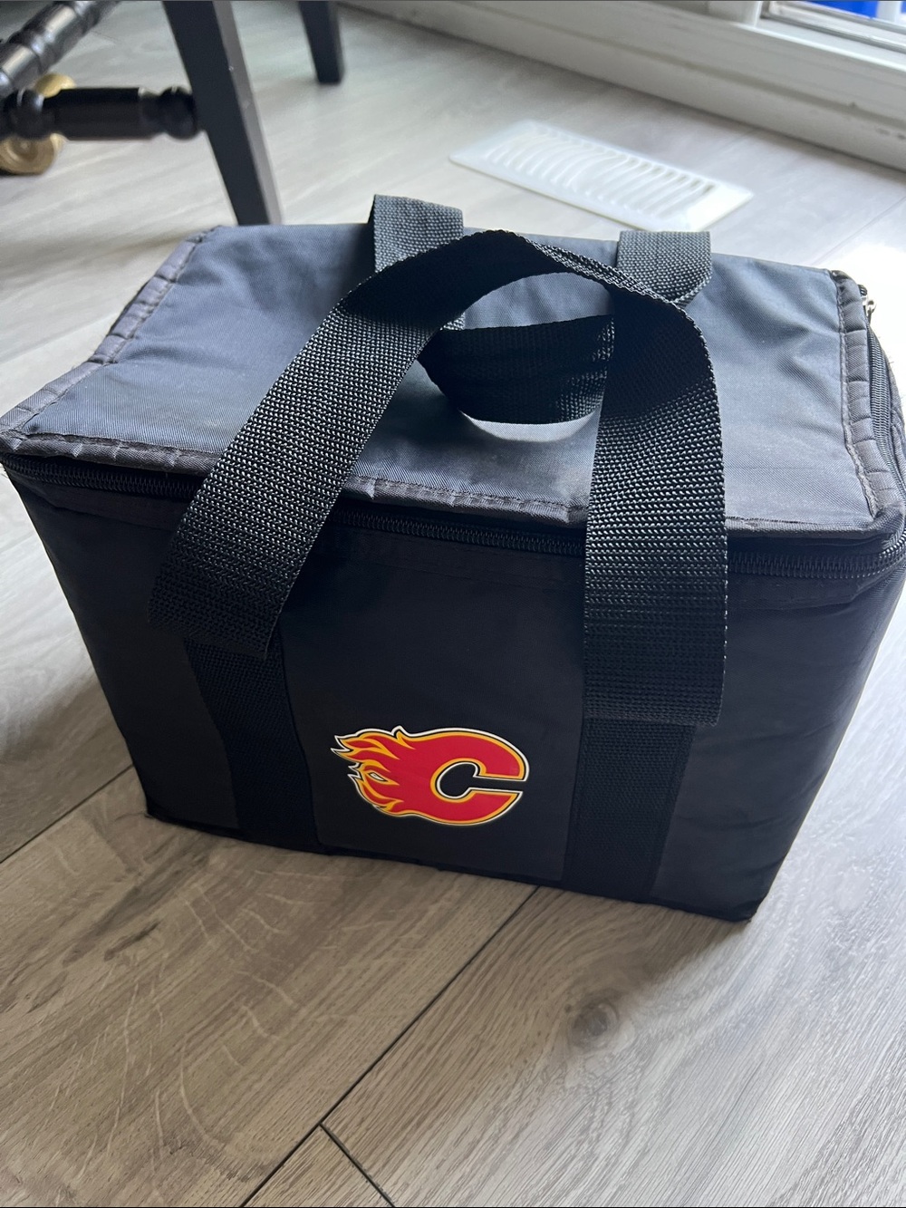 Calgary flames nhl Black Insulated Lunch Bag Cooler